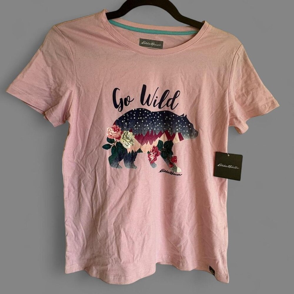 Eddie Bauer "Go Wild" Girl's T-Shirt